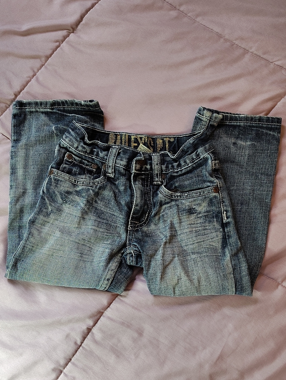 Kids Light Wash Blue Denim Jeans - Unbranded